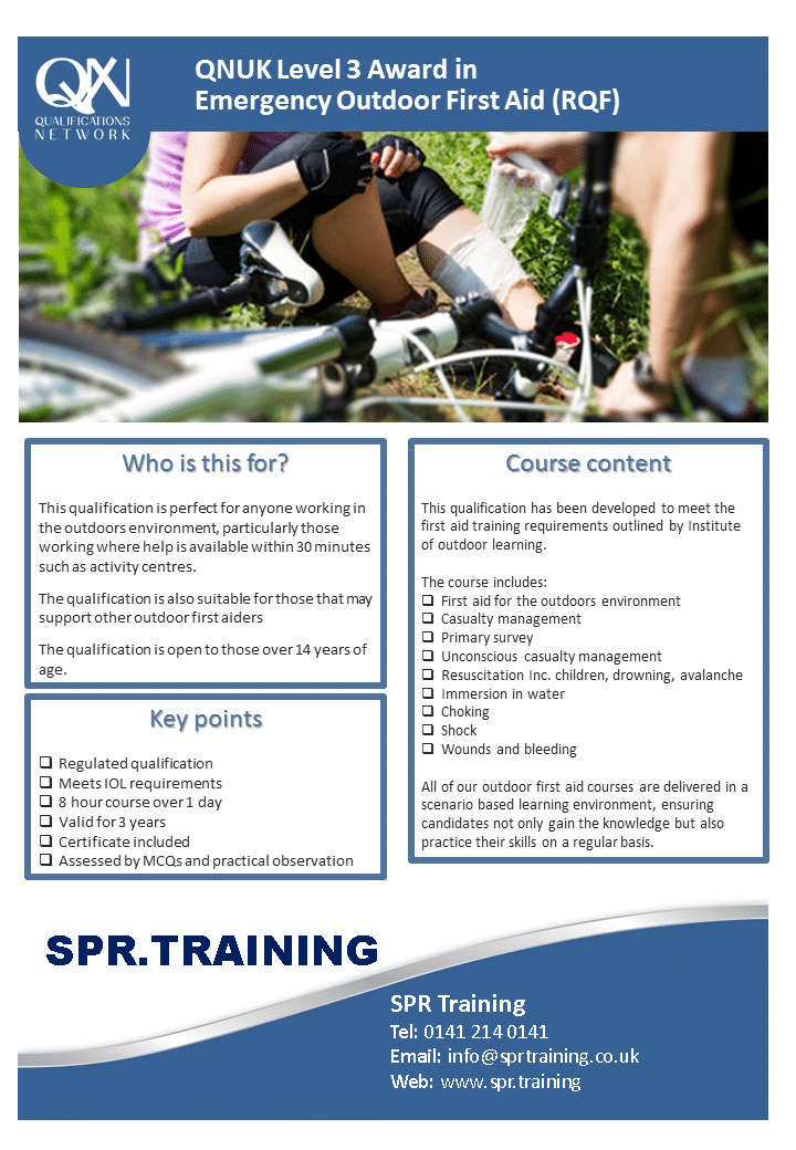 Qnuk Level 3: Emergency Outdoor First Aid 1 Courses 041217 Page 07